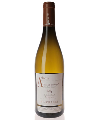 Rijckaert Arbois Grand Elevage Savagnin 2021 est l'un des meilleurs vins blancs du Jura français. 