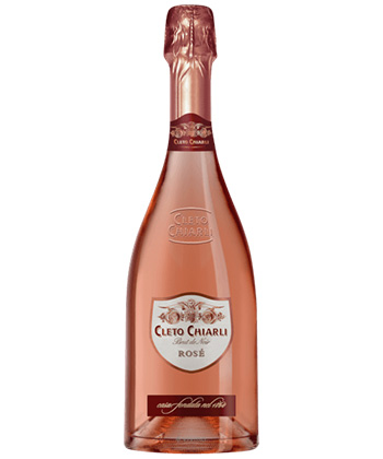 Cleto Chiarli Brut de Noir Rosé est l'un des rosés les plus économiques, selon les sommeliers. 