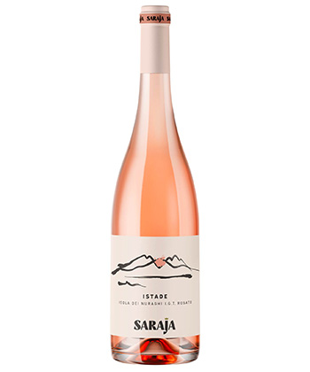 Le Saraja Istade Isola dei Nuraghi IGT Rosato 2022 est l'un des rosés les plus économiques, selon les sommeliers.