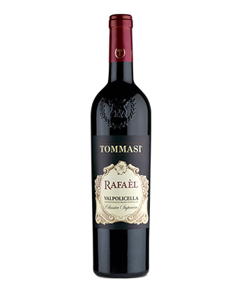Tommasi Valpolicella Classico Superiore 'Rafaèl' 2019 est l'un des meilleurs vins Valpolicella d'Italie. 