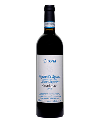 Bussola Valpolicella Ripasso Classico Superiore 'Ca' del Laito' 2018 est l'un des meilleurs vins Valpolicella d'Italie. 