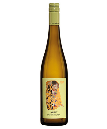 Le Baiser d'Esterhazy de Gustav Klimt Grüner Veltliner 2023 est l'un des meilleurs Grüner Veltliners pour 2024. 