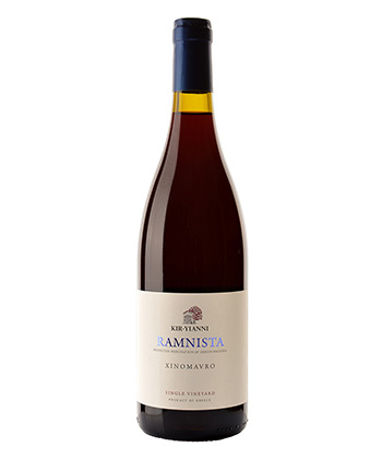 Kir-Yianni Xinomavro 'Ramnista' Single Vineyard 2019 est l'un des meilleurs vins rouges de Grèce. 