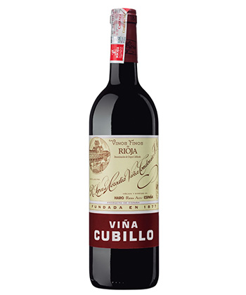 R. López de Heredia Rioja Viña Cubillo Crianza 2016 est l'un des meilleurs vins rouges de la Rioja.