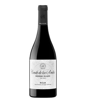 Bodegas Ollauri Conde de los Andes Rioja 2016 est l'un des meilleurs vins rouges de la Rioja.