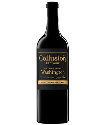 Le Cabernet Sauvignon Collusion est l'un des Cabernet Sauvignon offrant le meilleur rapport qualité-prix, selon les sommeliers. 