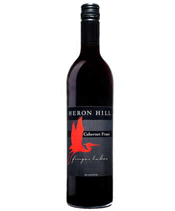 Heron Hill Winery Classic Cabernet Franc 2020 est l'un des meilleurs Cabernet Francs pour 2024.