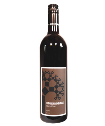 Le Cabernet Franc 2022 de Blenheim Vineyards est l'un des meilleurs Cabernet Francs pour 2024.