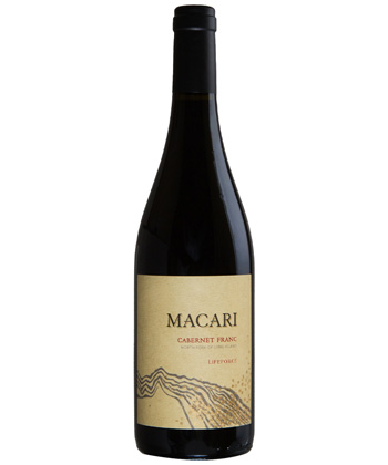 Macari Lifeforce Cabernet Franc 2022 est l'un des meilleurs Cabernet Francs pour 2024.