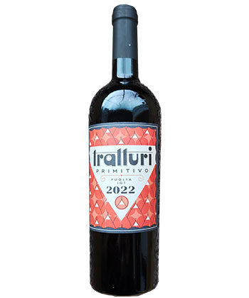 Tratturi Primitivo Puglia 2022 est l'un des meilleurs vins rouges des Pouilles, en Italie.