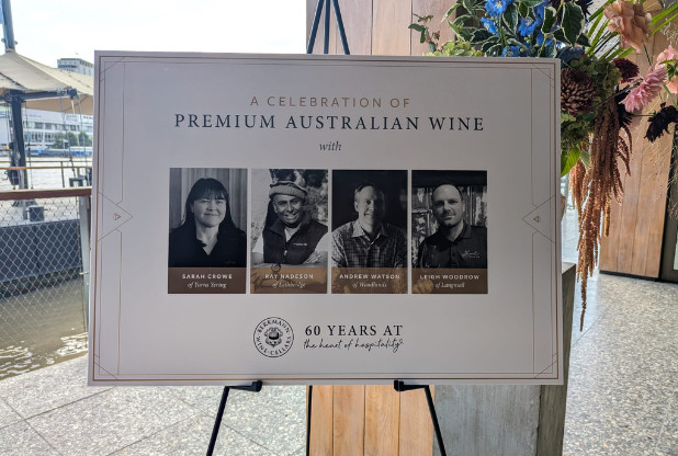 Berkmann organise une dégustation de vins australiens : une vitrine de produits haut de gamme