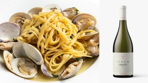 Linguine alle Vongole: Firetree Vineyards 2022 Fidem Chardonnay Los Carneros Napa Valley
