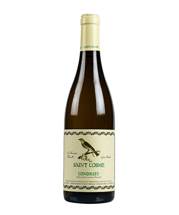 Saint Cosme Condrieu 2022 est l'un des meilleurs vins de la Vallée du Rhône Nord en France. 