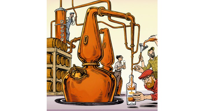 L’essor improbable du whisky américain mélangé