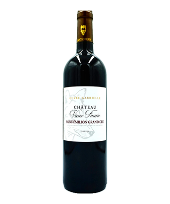 Le Château Vieux Faurie Cuvée Gabrielle Saint Emilion Grand Cru 2019 est l'un des Merlots les plus rentables, selon les sommeliers.