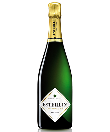 Esterlin Champagne Brut Éclat est l'un des meilleurs champagnes bon marché, selon les professionnels du vin.