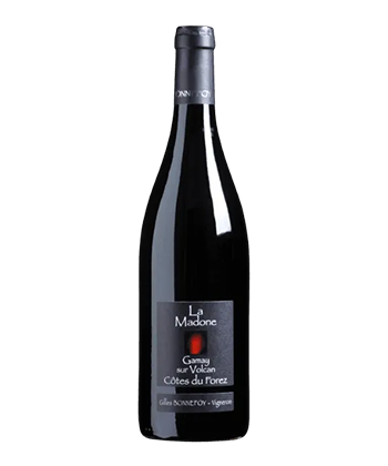Gilles Bonnefoy Côtes du Forez La Madone 'Gamay sur Volcan' 2023 est l'un des meilleurs Gamays du Val de Loire. 