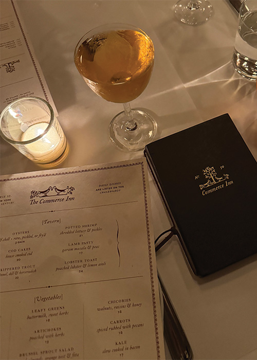 Les cocktails automnaux au Commerce Inn sont l'une des meilleures choses à boire à New York en ce moment. (novembre 2024)