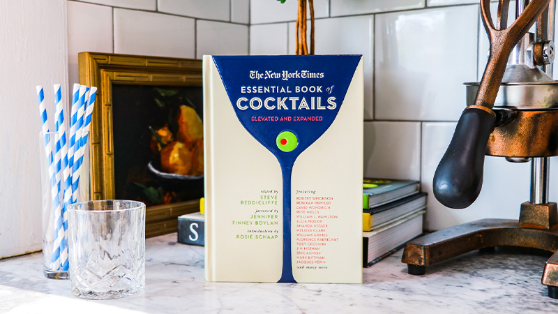 Livre de cocktails du New York Times