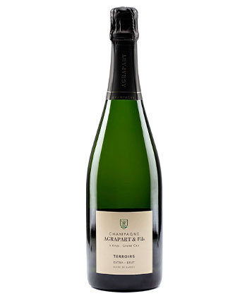 Le Champagne Agrapart est une bouteille drapeau vert sur la carte des vins, selon les sommeliers. 