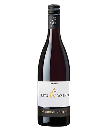 Fritz Waßmer Spätburgunder 'M' 2018 est l'un des meilleurs pinots noirs d'Allemagne.