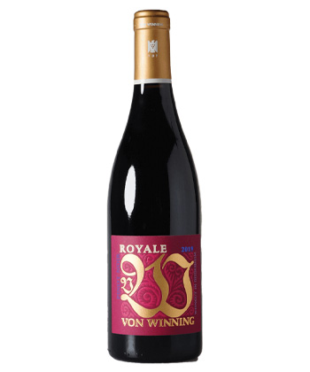 Von Winning Pinot Noir 'Royale' 2022 est l'un des meilleurs pinots noirs d'Allemagne.