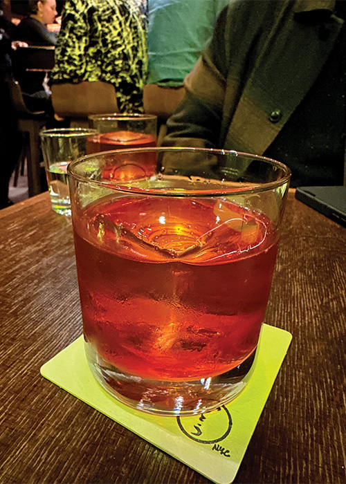 Le Plum Boulevardier du Bar Goto Niban est l'une des meilleures choses à boire à New York en ce moment (novembre 2024).