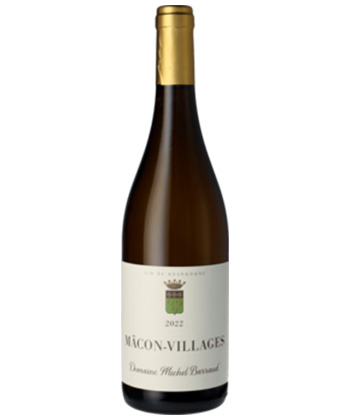 Le domaine Michel Barraud Mâcon-Villages 2022 est l'un des meilleurs vins du Mâcon de Burgundy.