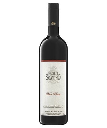 Paolo Scavino Vino Rosso est l'un des meilleurs vins de bonnes affaires, selon Wine Pros. 