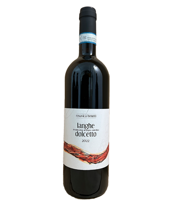 Rosavica Benotti Langhe Dolcetto 2022 est l'une des meilleures Dolecttos du Piémont italien.