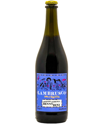 Denny Bini Lambrusco est l'un des meilleurs efforts pour les vins de Buck Red selon Wine Pros.