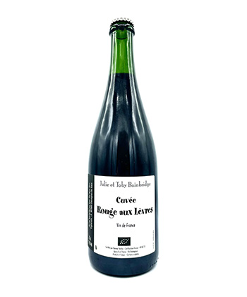 Selon Wine, Julie et Toby Bainbridge 'Rouge Aux Lèvre
