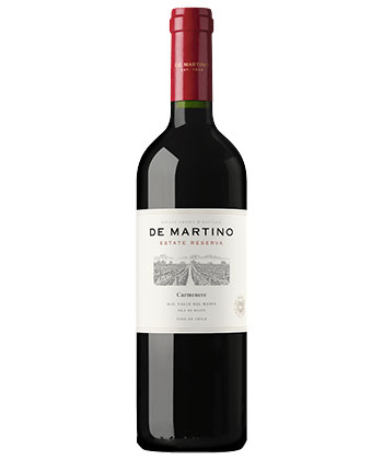 De Martino 'Legado' Carménère Reserva 2022 est l'un des meilleurs Carménères du Chili.