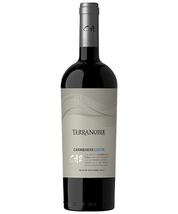 Terranoble Carménère 'CA 2 Costa' 2021 est l'un des meilleurs carménères du Chili.