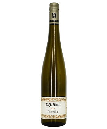 AJ Adam Riesling Trocken 2023 est l'un des meilleurs vins blancs de moins de 25 $. 