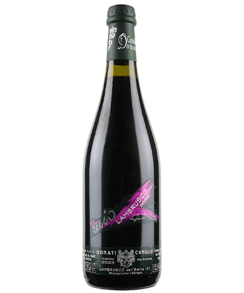 Camillo Donati Lambrusco Dell'emilia 2023 est l'un des meilleurs vins d'été, selon Wine Pros. 