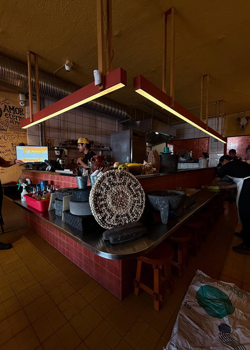 Nejayote Molino est l'un des meilleurs restaurants de Guadalajara. 