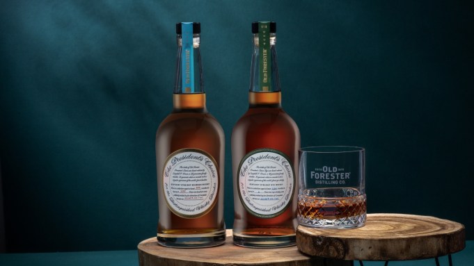 Le choix du président du président d'Old Forester Bourbon fait ses débuts nationaux