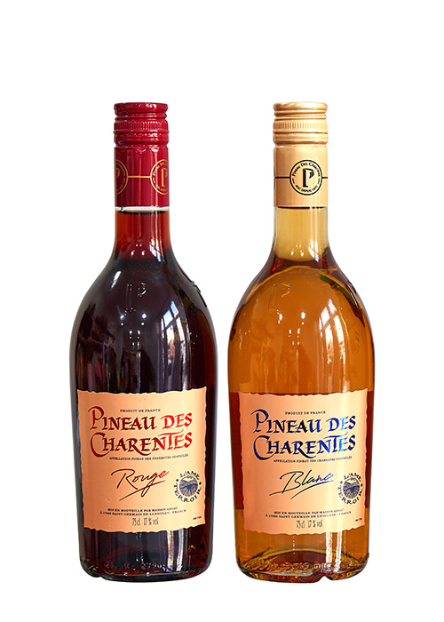 Pineau des Charentes est l'une des meilleures boissons alcoolisées à verser sur la glace.