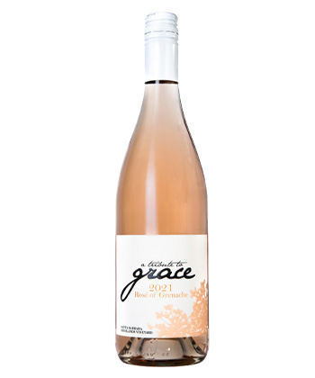 Un hommage à Grace Rosé de Grenache Santa Barbara Highlands Vineyard 2022 est l'une des meilleures alternatives au domaine Tempier, le rosé le plus prisé de Bandol