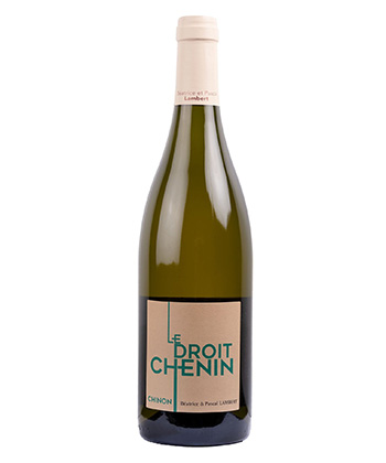 Beatrice et Pascal Lambert Chinon 'Le Droit Chenin' 2023 est l'un des meilleurs Chénin Blancs de la vallée de Loire.
