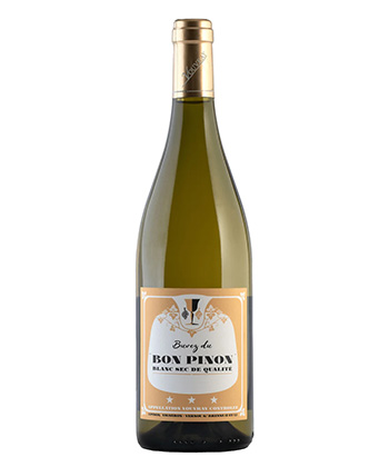 François et Julien Pinon Vouvray 'Buvez du Bon Pinon' 2023 est l'un des meilleurs Blancs Chenin de la Vallée de Loire.