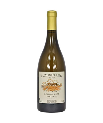 Domaine Huet Vouvray 'Clos du Bourg' 2021 est l'un des meilleurs Blancs Chenin de la vallée de la Loire.