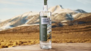 Vodka de domaine au sol élevé