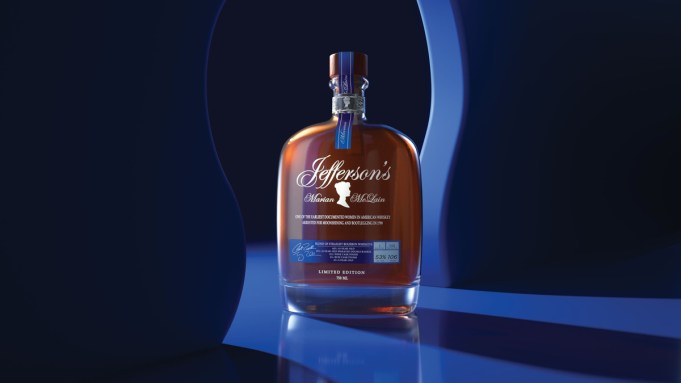 Jefferson vient de ramener l'un de ses meilleurs bourbons