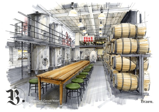 Vagabond pour ouvrir la «cathédrale au vin»