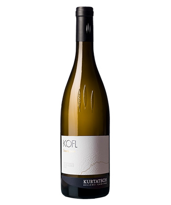 Cantina Kurtatsch Sauvignon Blanc 'Kofl' 2022 est l'un des meilleurs vins blancs d'Alto Adige. 