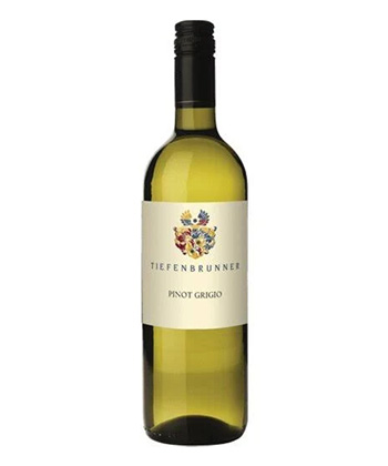 Tiefenbrunner Pinot Grigio 2024 est l'un des meilleurs vins blancs d'Alto Adige.