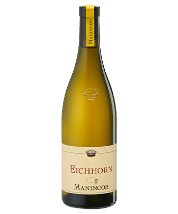 Manincor Pinot Bianco 'Eichhorn' 2023 est l'un des meilleurs vins blancs d'Alto Adige. 