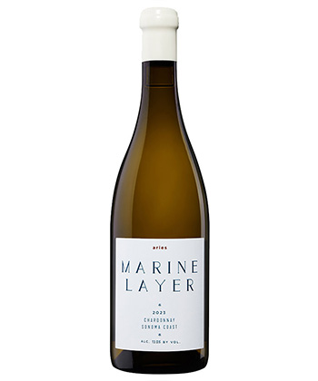 Marine Layer Aries Chardonnay 2023 est l'un des meilleurs chardonnays californiens à moins de 50 $. 